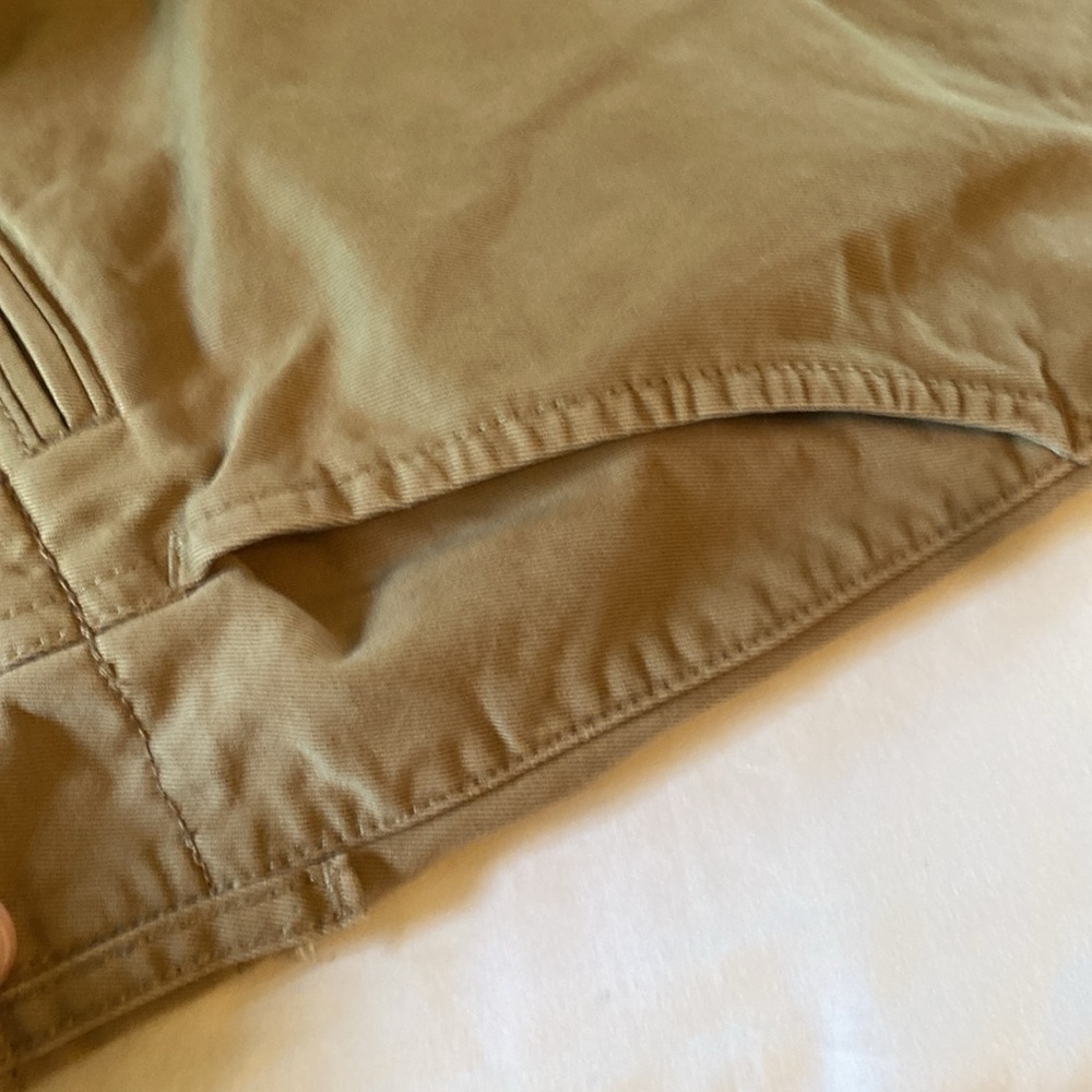 Men's Tan khaki Wallace & Barnes JCrew cotton shorts W 38 - Picture 5 of 11